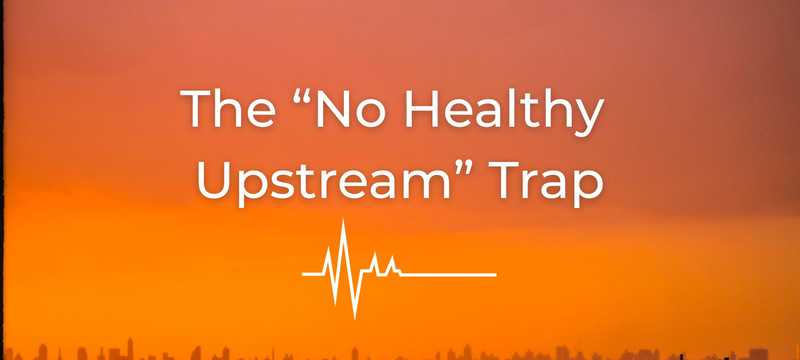 When "no healthy upstream" isn't about the upstream you think