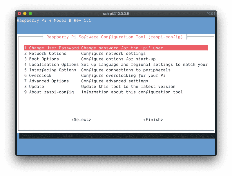 Getting Started & Setting up Raspberry Pi 4 Model B